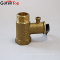 GutenTop High Quality factory Brass 1/2 &#39;&#39; Válvula de seguridad con color de latón para calentamiento de agua eléctrico